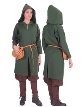 ATIYE Cotton Green - Women's Medieval Viking Tunic